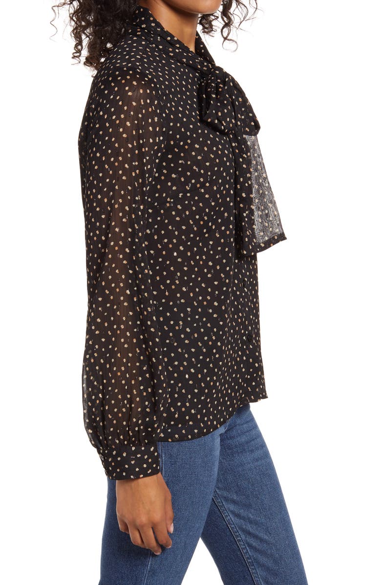 Halogen<sup>®</sup> Bow Detail Blouse, Alternate, color, 