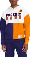 TOMMY JEANS Men's Tommy Jeans White/Purple Phoenix Suns Andrew Split Pullover Hoodie
