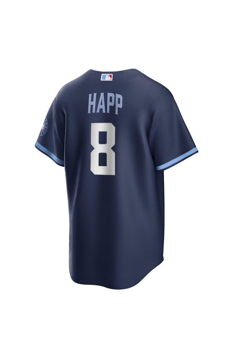 Nike Men's Nike Ian Happ Navy Chicago Cubs City Connect Replica Player Jersey, Alternate, color,