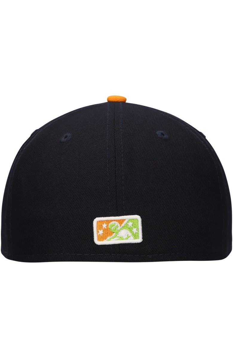 New Era Men's New Era Navy Duraznos de Roma Copa de la Diversión 59FIFTY Fitted Hat, Alternate, color, 