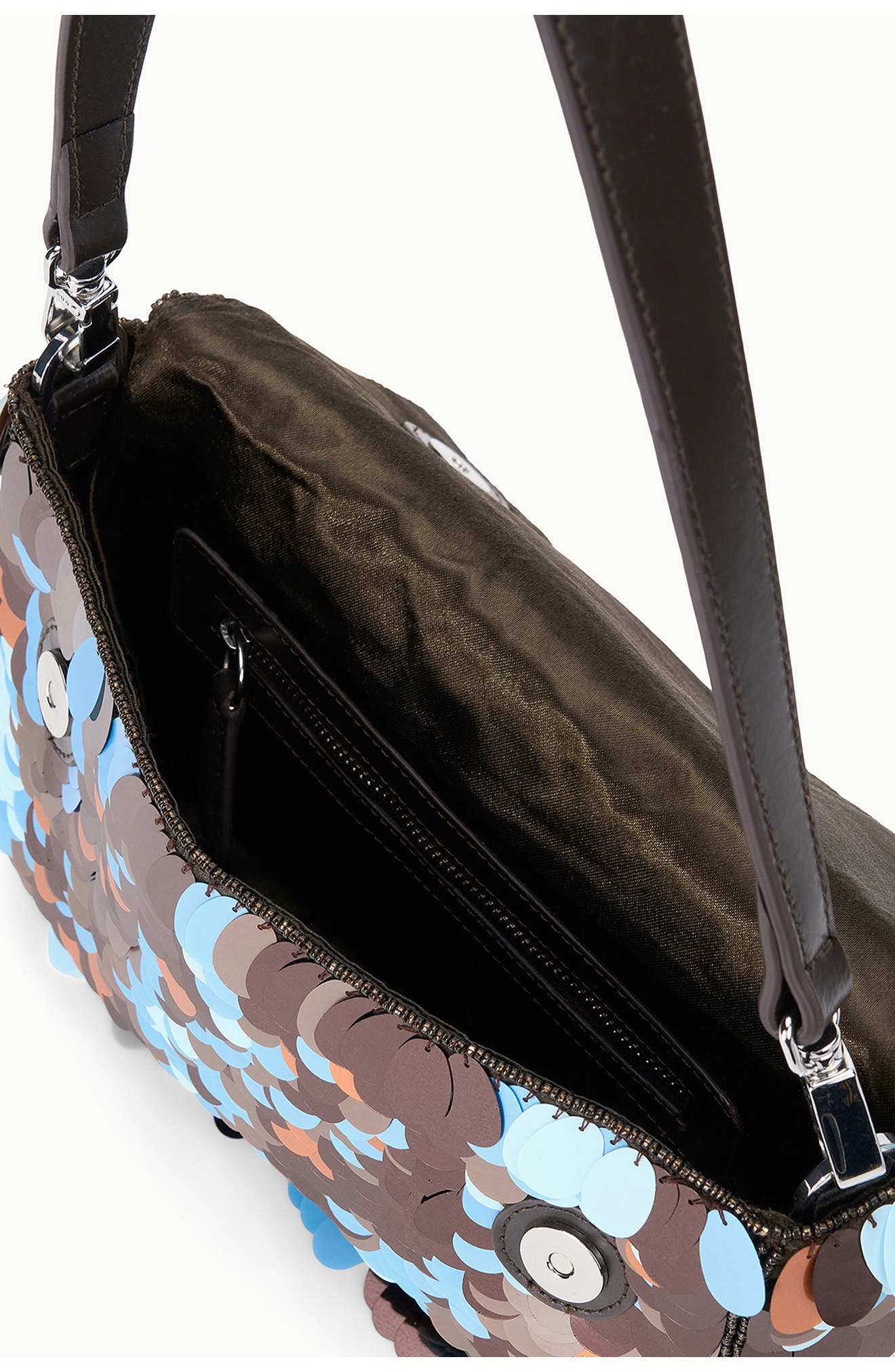 Timmy Sequin Shoulder Bag, Alternate, color, NIGHTSPARK