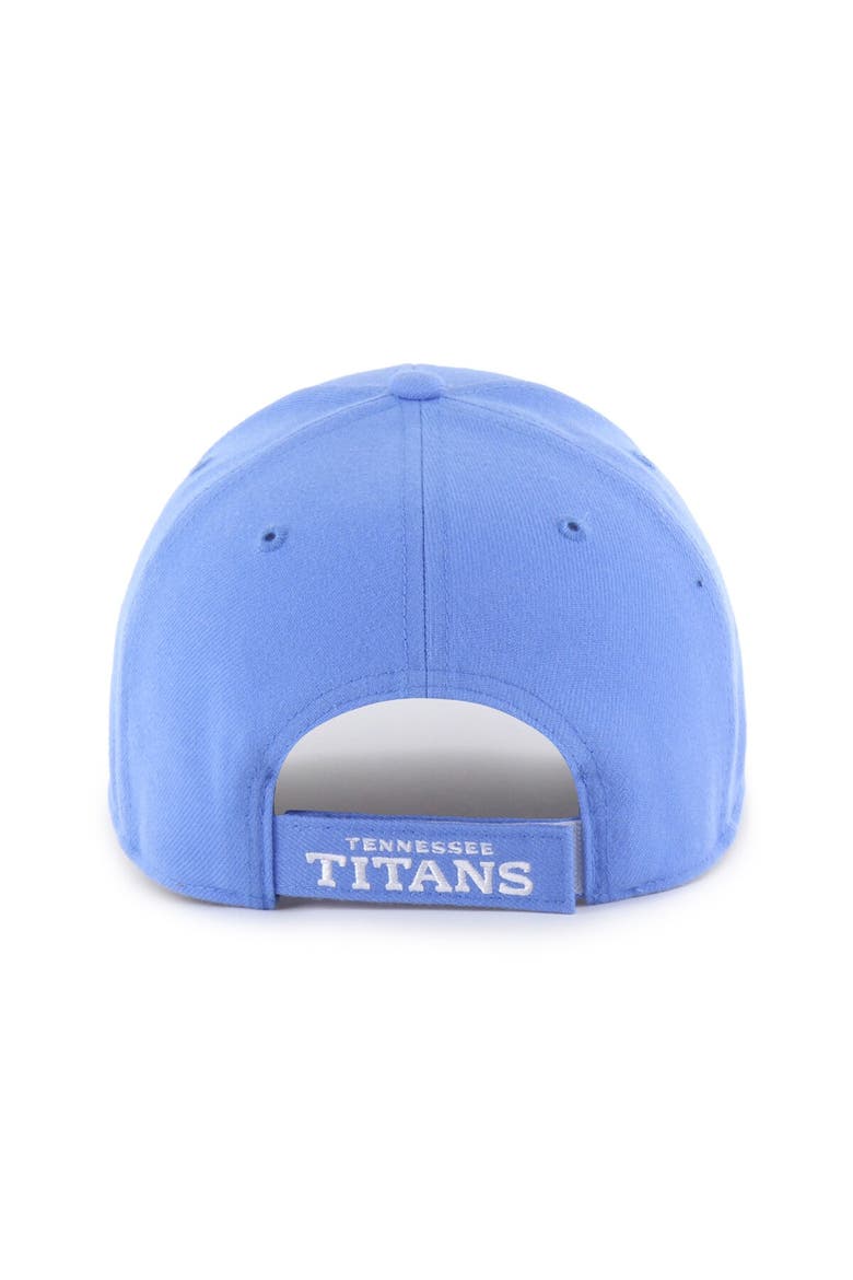 Men's '47  Light Blue Tennessee Titans MVP Adjustable Hat, Alternate, color, Light Blue