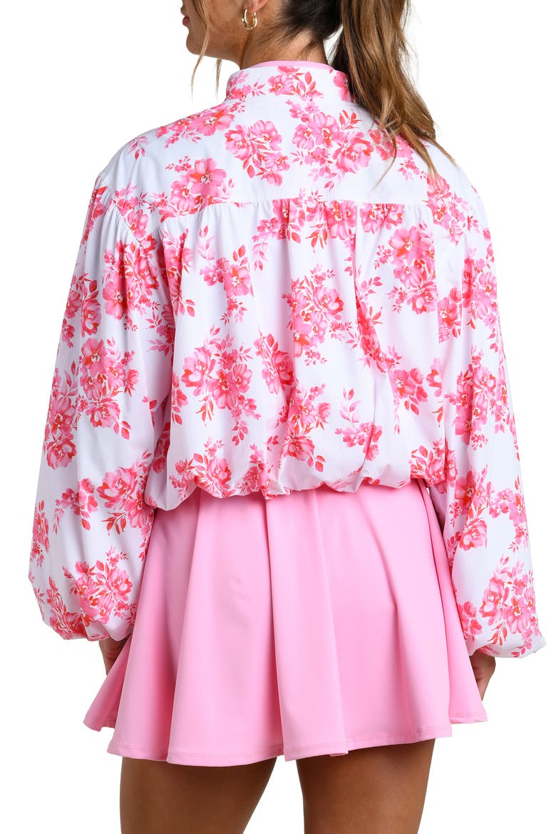 Rally Rose Full-Zip Jacket, Alternate, color, WHITE