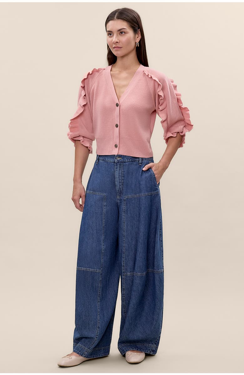 Rebecca Taylor Edith Denim Jean, Alternate, color, Edith Indigo