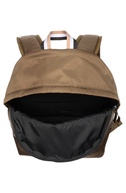 Hugo Boss Boss Pixel Logo Backpack In Green
