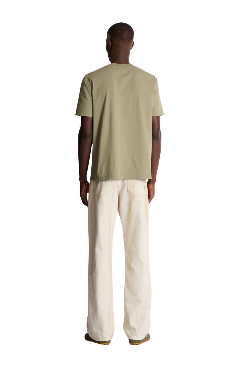 Balmain t-shirt with plage print, Alternate, color, Green