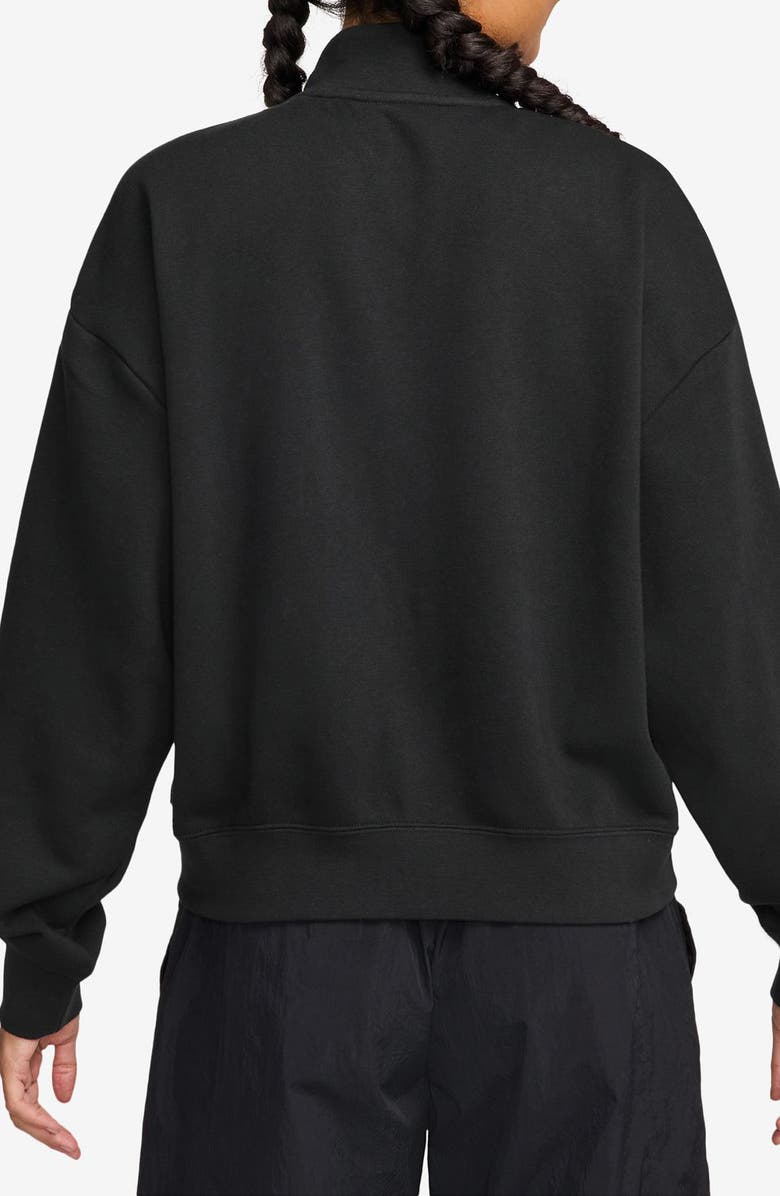 Nike Club Fleece Track Jacket, Alternate, color, Black/ White