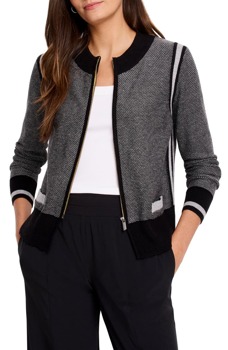 NZ ACTIVE by NIC+ZOE Stripe Cardigan, Main, color, 