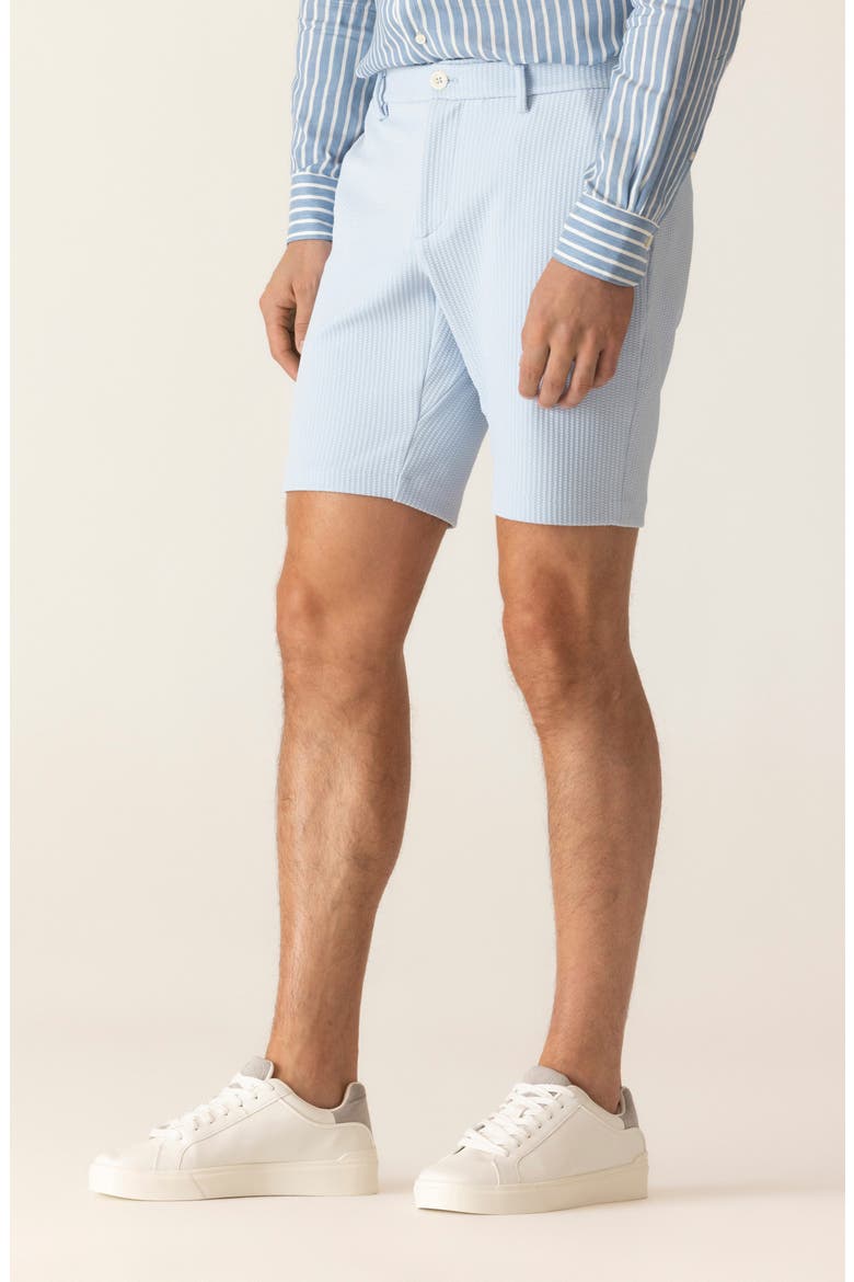 Oasis Hyperloop Honeycomb Bermuda Shorts, Alternate, color, ICE WATER