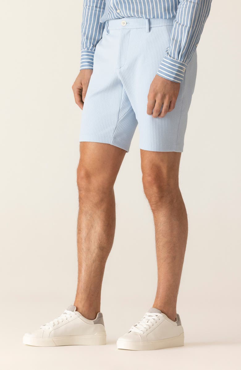 DEKE Oasis Hyperloop Honeycomb Bermuda Shorts, Alternate, color, Ice Water