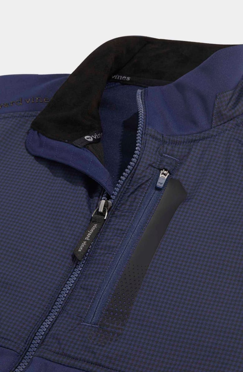 vineyard vines Fairhaven Mixed Media Golf Vest, Alternate, color, 