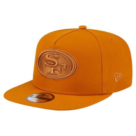 Men's New Era  Brown San Francisco 49ers Color Pack A-Frame 9FIFTY Snapback Hat