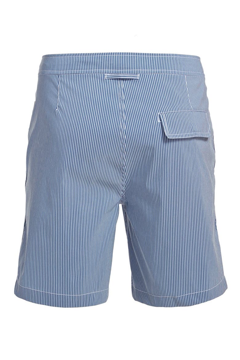 'Calder 7.5"' Board Shorts, Alternate, color, OCEAN STRIPE
