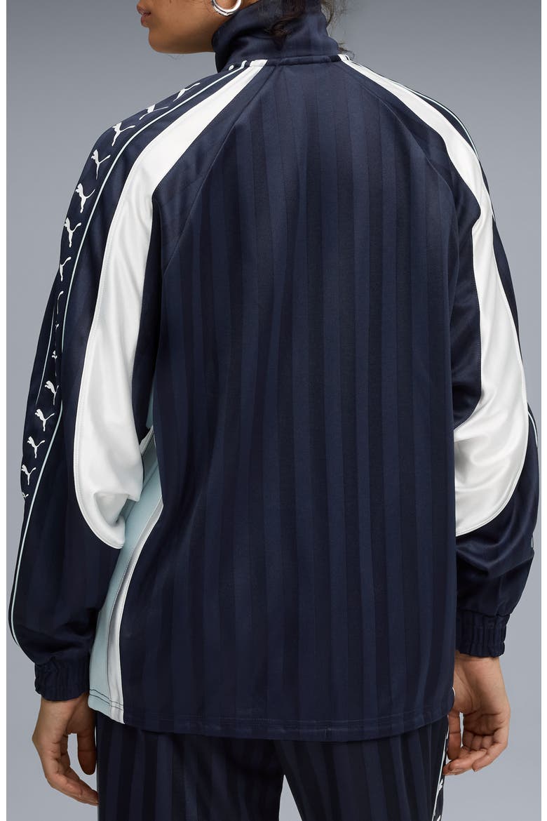 x Guizio T7 Track Jacket, Alternate, color, PUMA NAVY