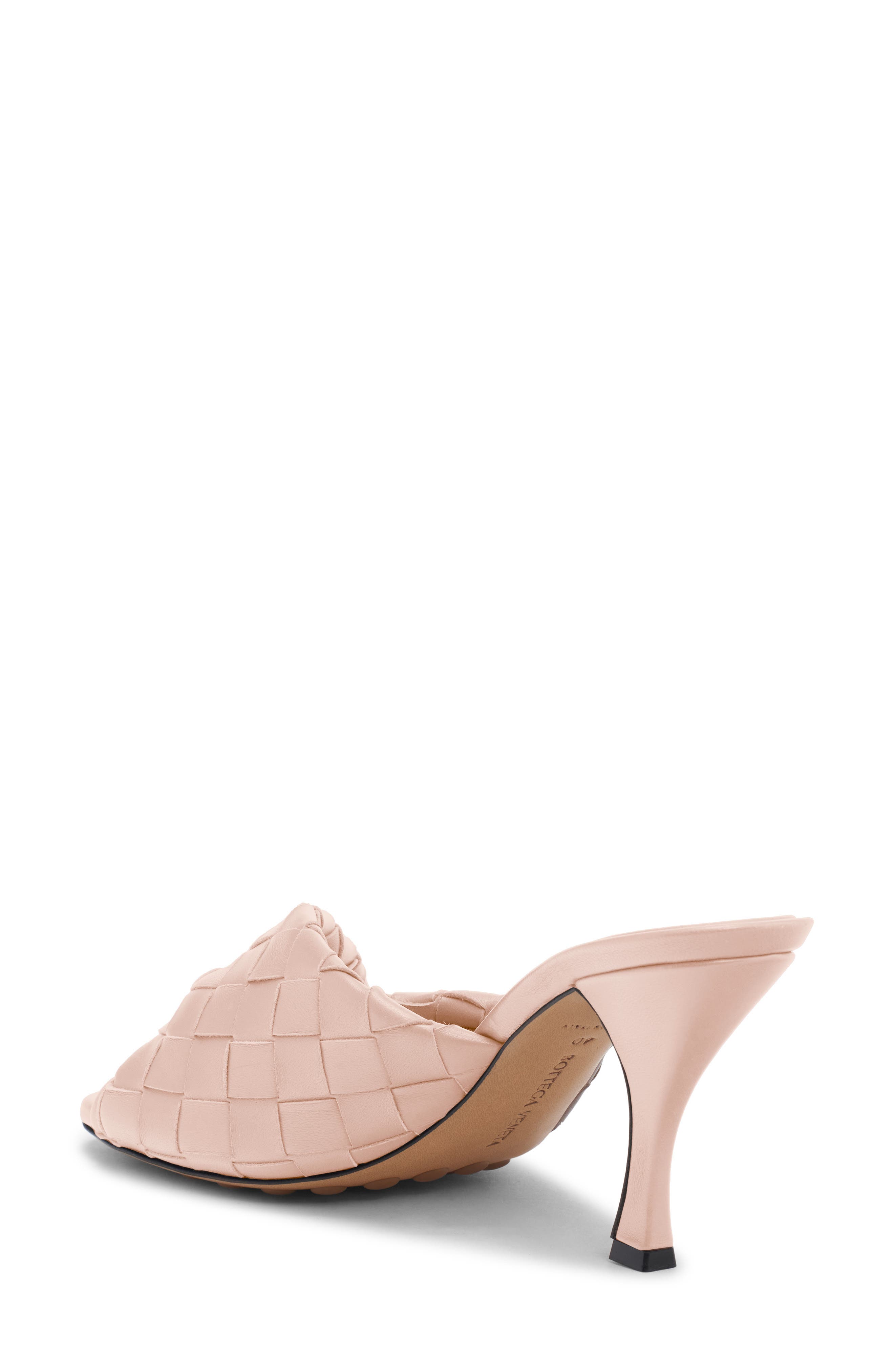 Bottega Veneta Blink Intrecciato Lambskin Leather Sandal, Alternate, color, 