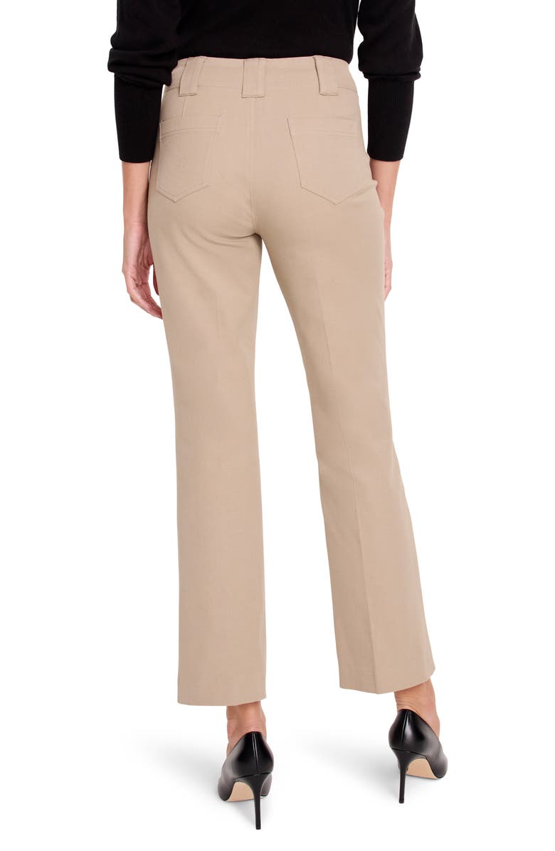 NIC+ZOE Plaza Demi Stretch Bootcut Pants, Alternate, color, Malt