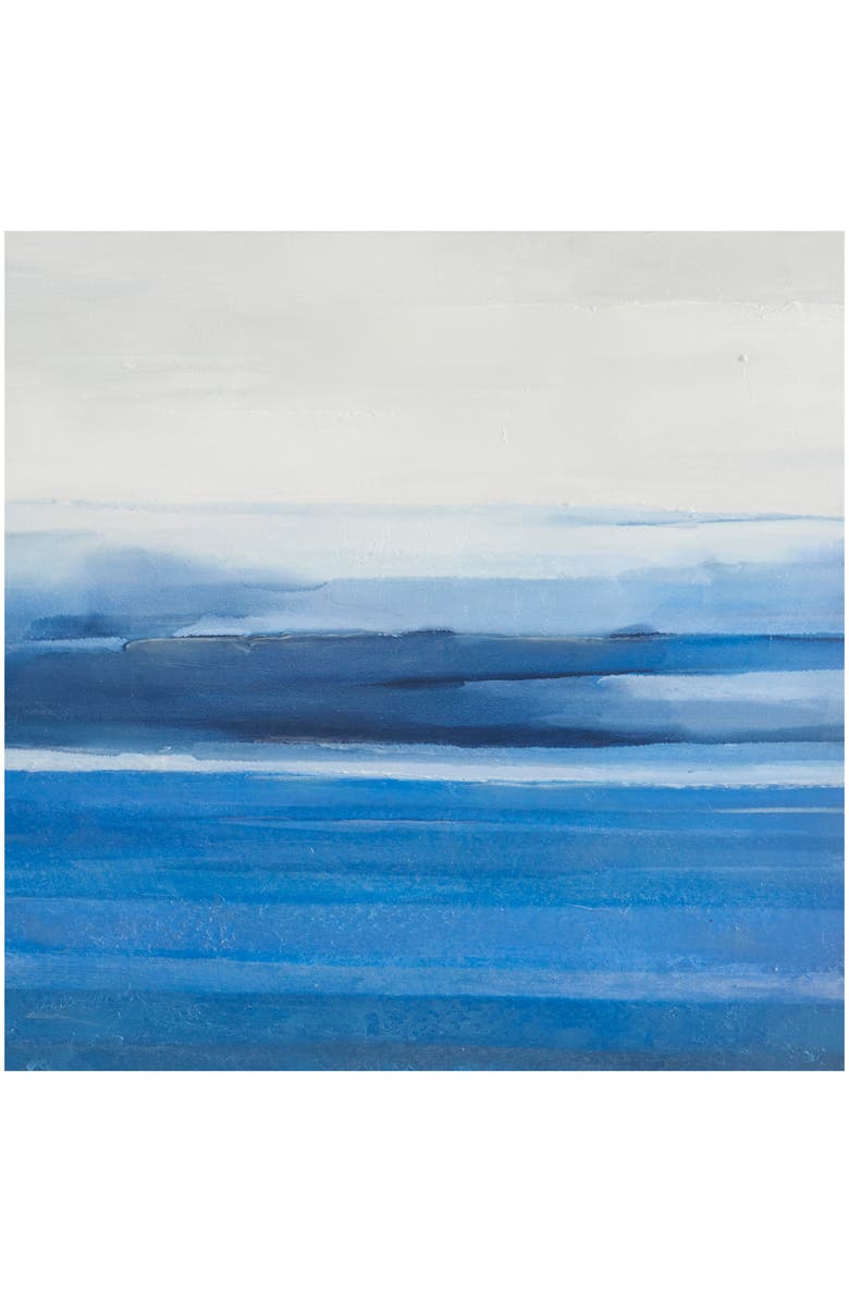 VIVIAN LUNE HOME Framed Canvas Wall Art, Alternate, color, Blue