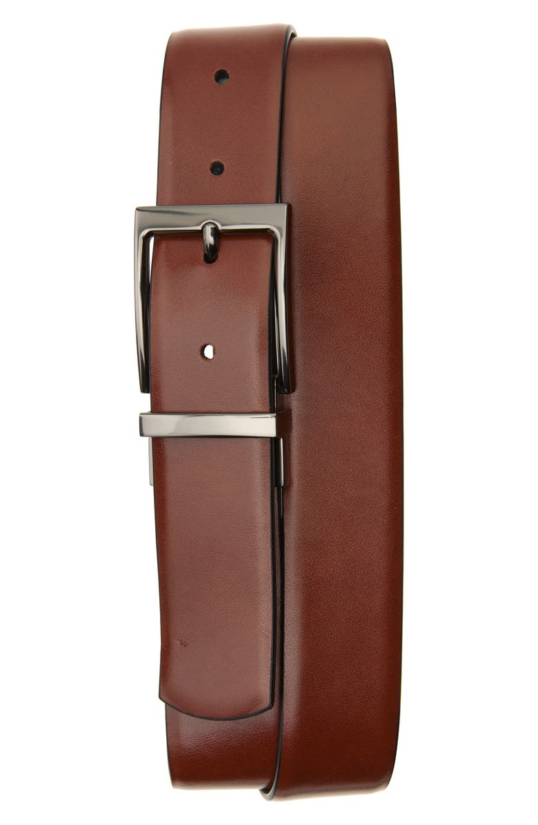 Original Penguin Reversible Leather Belt, Alternate, color, 