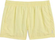 AUTO-REPLY™ Sebastian Solid 4-Inch Nylon Swim Trunks