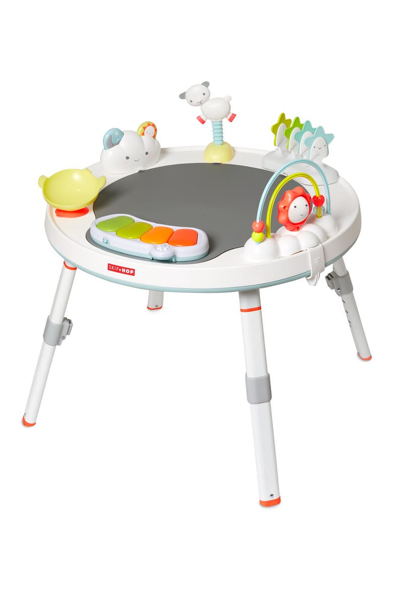 Silver Lining Cloud Baby's View Three-Stage Activity Center, Alternate, color, MULTI