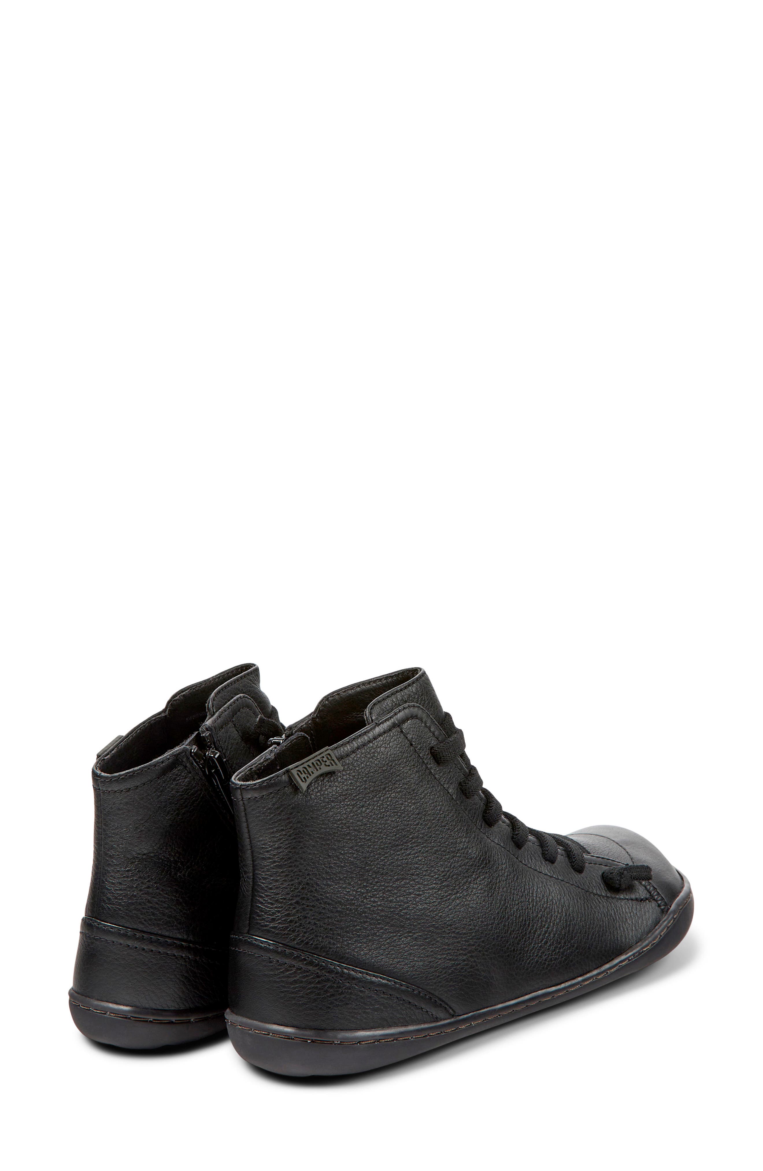 Camper Peu Cami High Top Sneaker, Alternate, color, Black