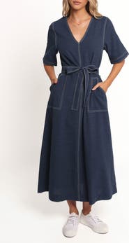 Petal & Pup Kade Cotton Midi Dress