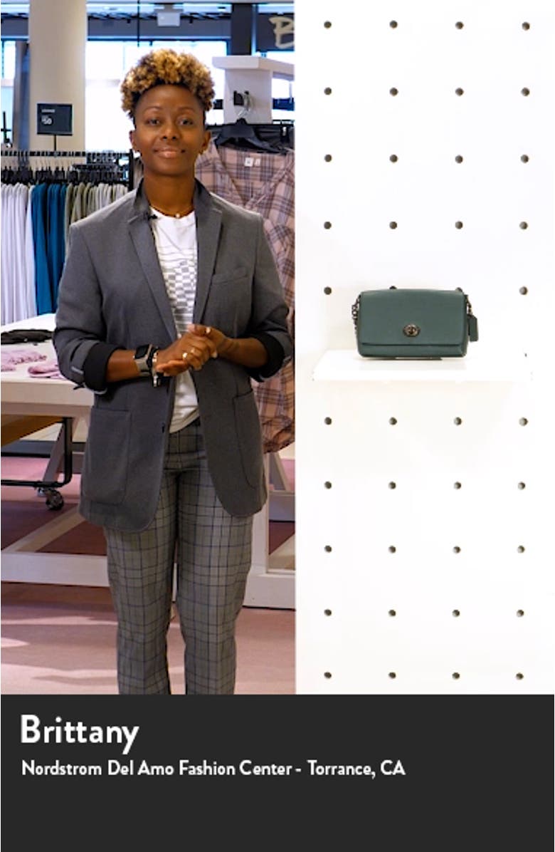 Crosstown X Leather Crossbody Bag, sales video thumbnail