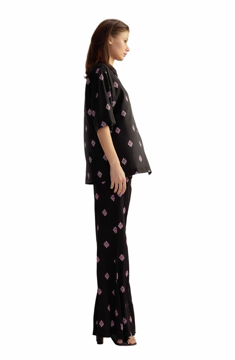 Cynthia Rowley Blake Camp Shirt, Alternate, color, 