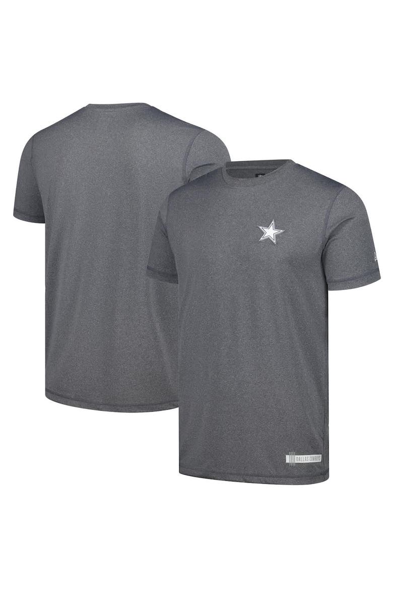 Men's New Era Heather Gray Dallas Cowboys 2024 NFL Training Camp T-Shirt, Alternate, color, Heather Gray