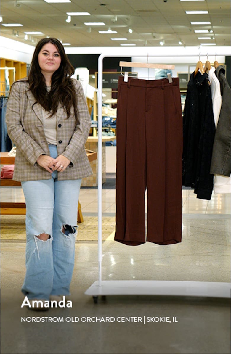 Wide Leg Satin Pants, sales video thumbnail