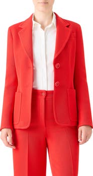Akris punto Wool Garbardine Blazer