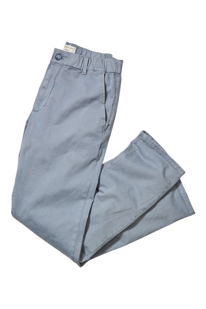 Saturday Slim Straight Leg Twill Chinos, Alternate, color, CHINA BLUE