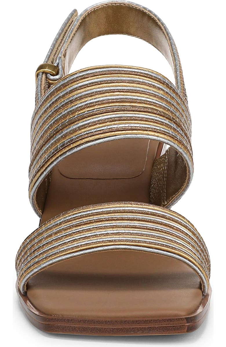 SARTO by Franco Sarto Rory Genuine Calf Hair Slingback Sandal, Alternate, color, Bronze Multi