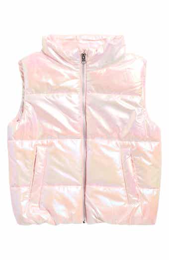 Kids' Metallic Puffer Vest