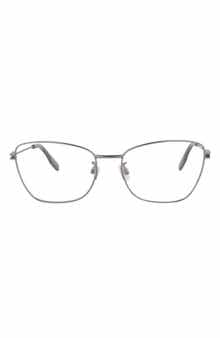 McQueen 55mm Cat Eye Optical Glasses