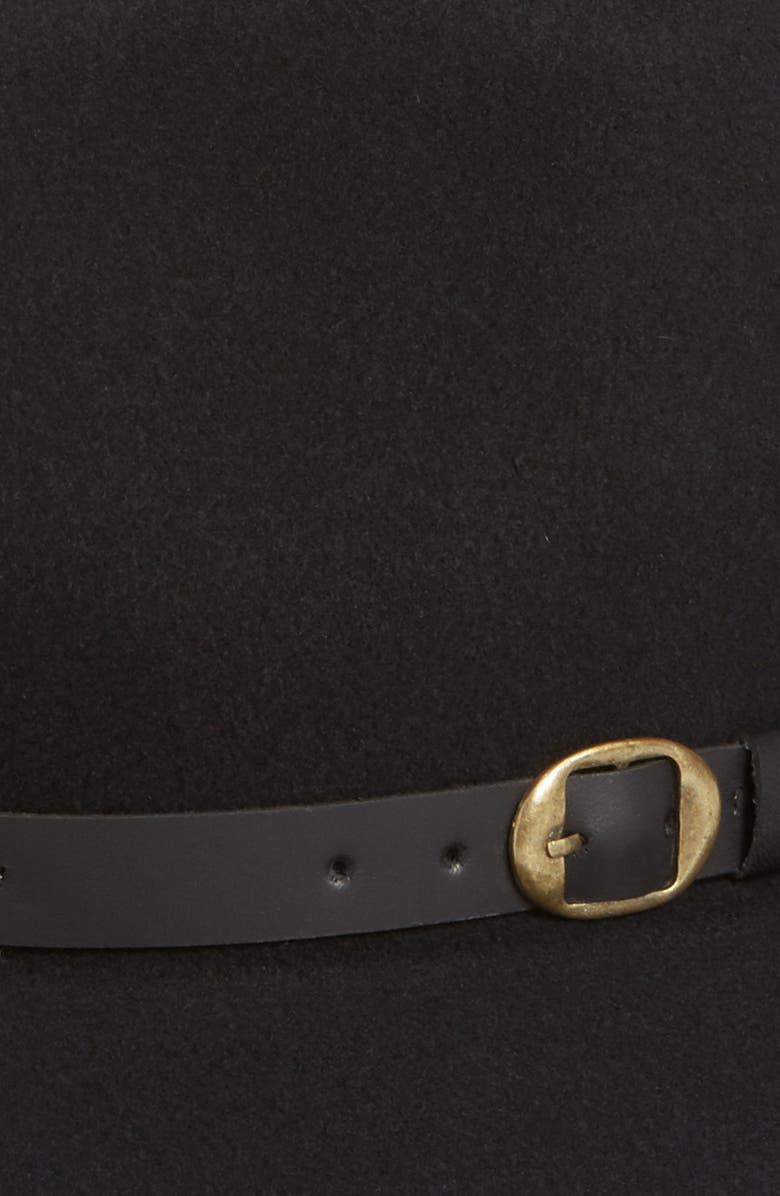 Bailey 'Briar' Wool Fedora, Alternate, color, Black