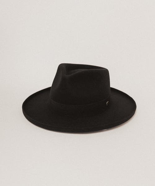 Two Roads Hat Co. Echo Park Fedora Hat In Black