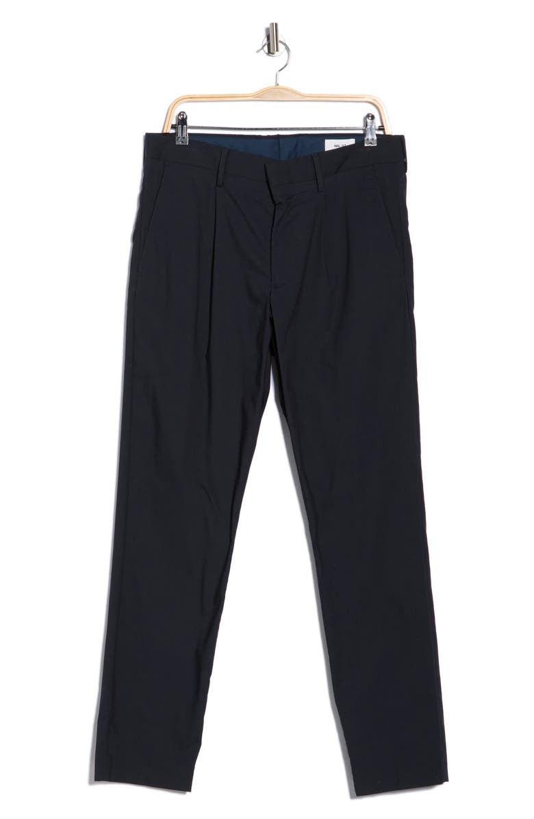 NN07 Bill 1680 Pleated Tapered Pants, Alternate, color, Navy Blue
