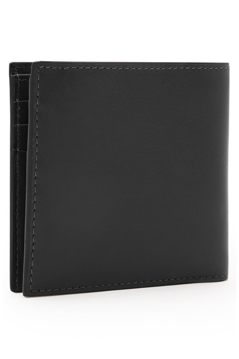 Elkka Leather Bifold Wallet, Alternate, color, BLACK