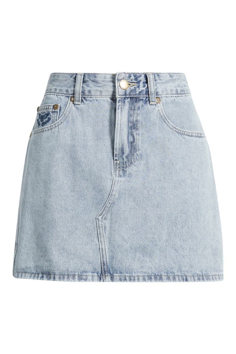 Tabby 2.0 Denim Miniskirt, Alternate, color, VINTAGE BLUE