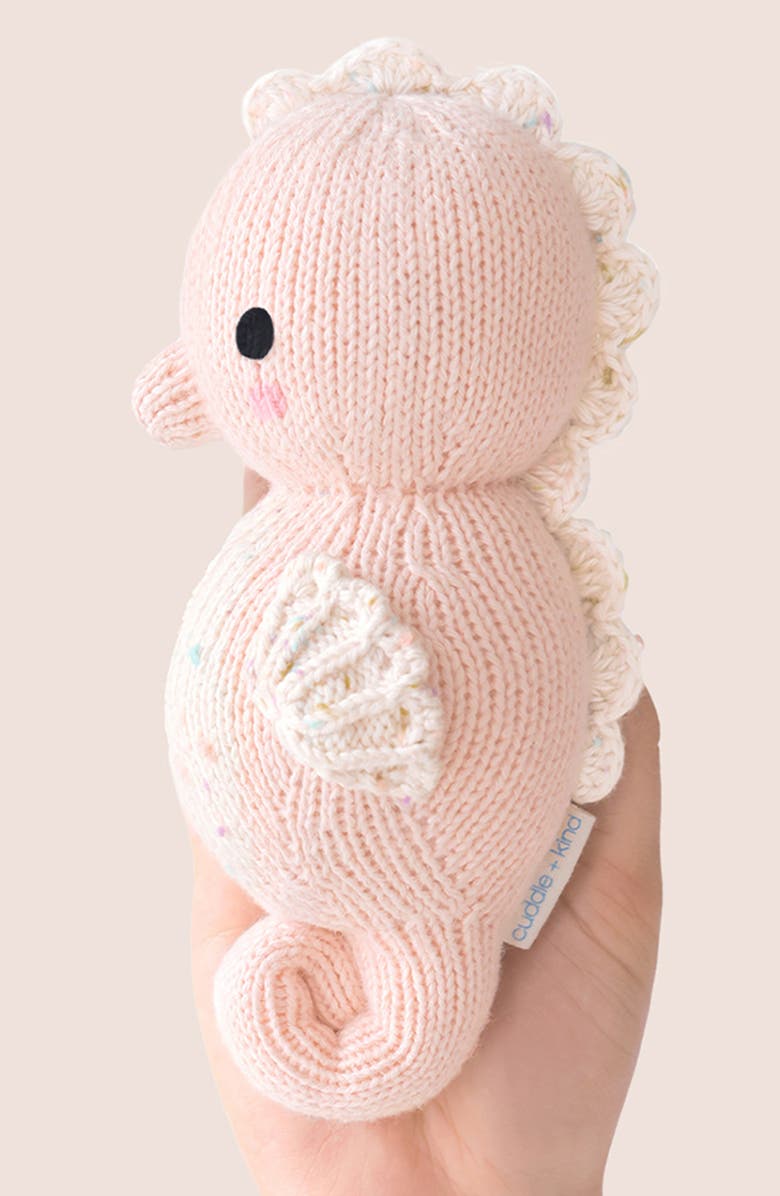 cuddle+kind Seahorse Stuffed Animal, Alternate, color, Pink