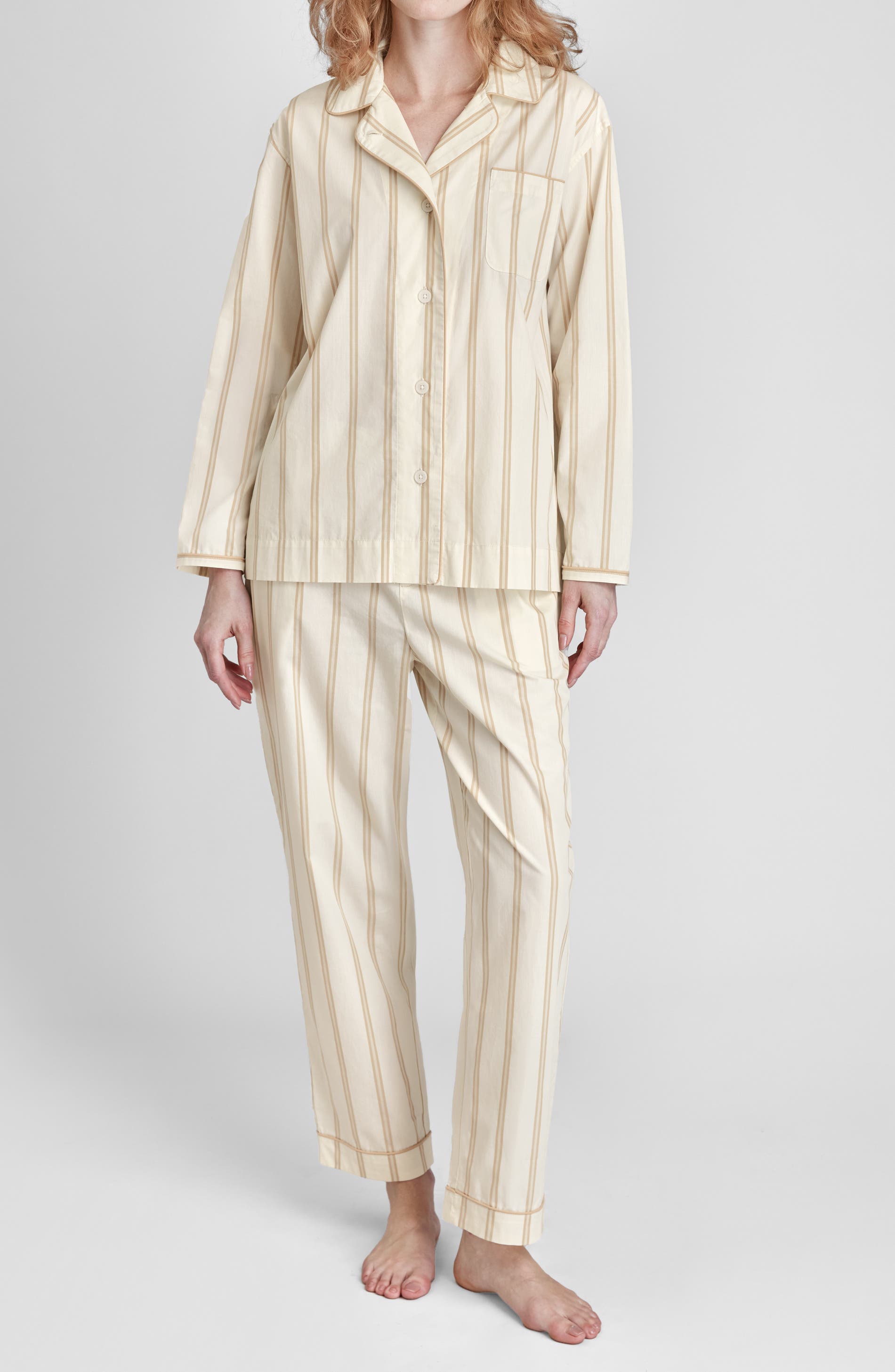 Sand & Cream Stripe