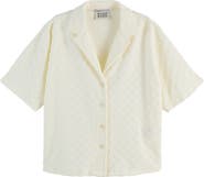 Scotch & Soda Terry Cloth Camp Shirt