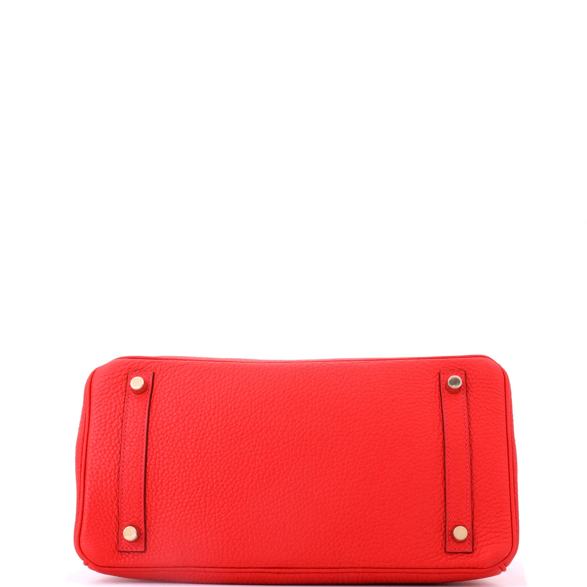 Pre-Owned Hermes Birkin Handbag Red Togo with Gold Hardware 30, Alternate, color, Geranuim