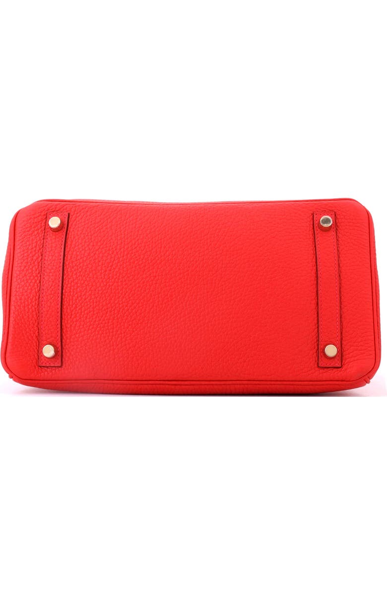 Pre-Owned Hermes Birkin Handbag Red Togo with Gold Hardware 30, Alternate, color, Geranuim