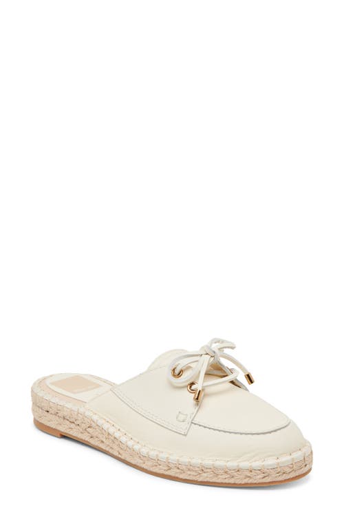 Dolce Vita Hatie Mule In Off White Leather