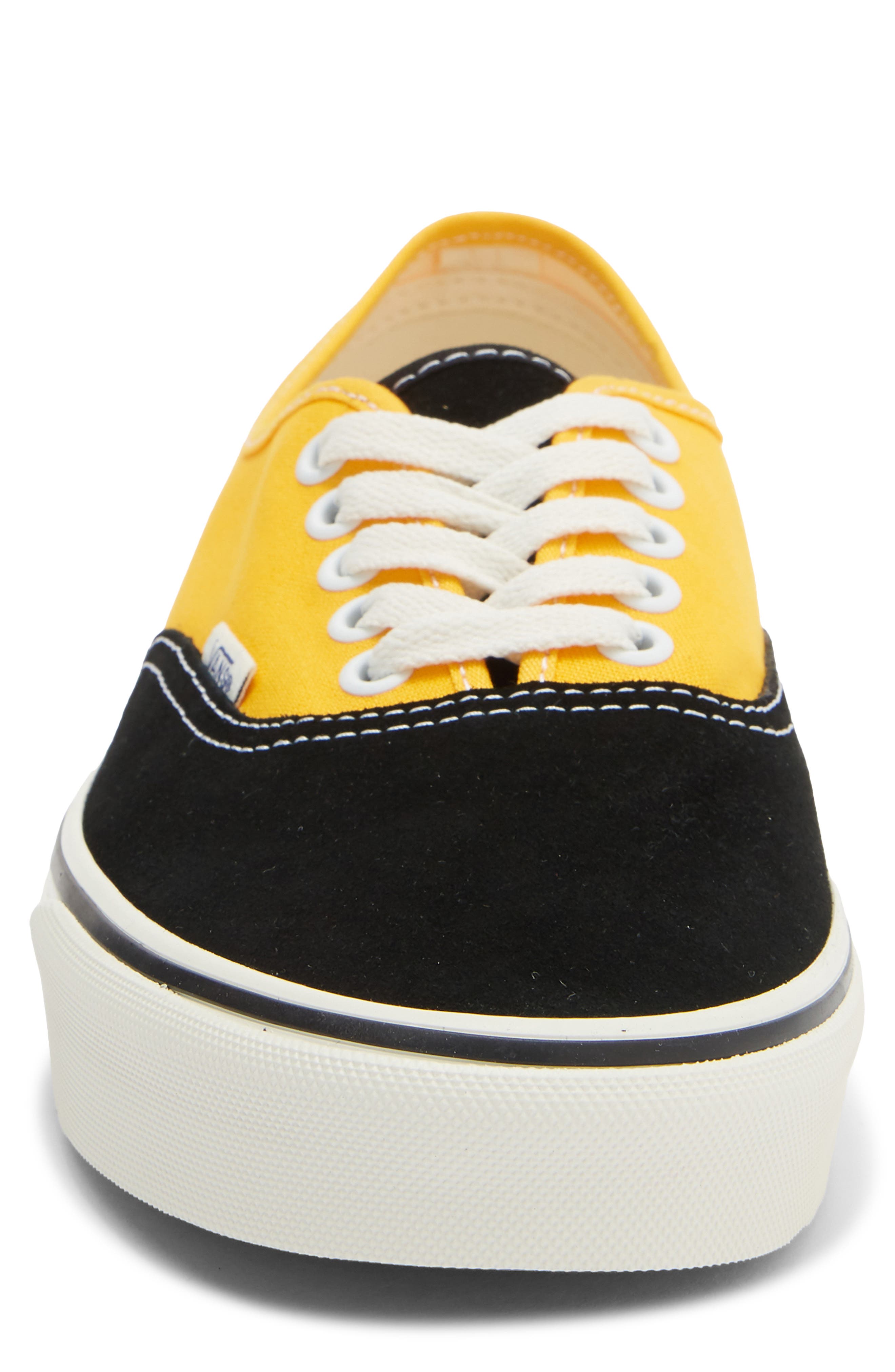Vans Authentic Sneaker, Alternate, color, Yellow/ Black