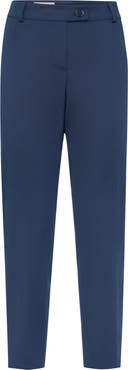 Maison Common Signature Essential Straight Cotton Stretch Pant