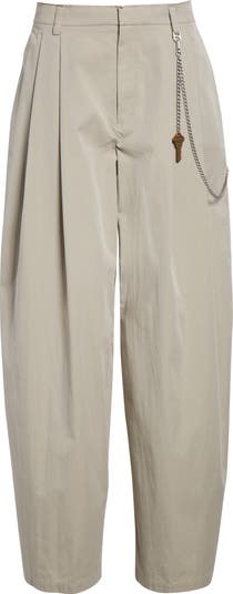 Alexander Wang Pleated Balloon Leg Trousers with Detachable