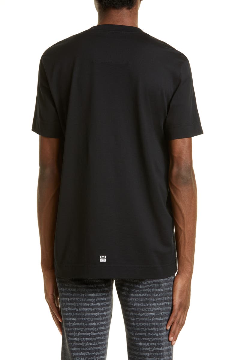 Givenchy Slim Fit Cotton Logo Tee, Alternate, color, 